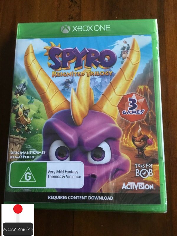 Spyro Reignited Trilogy Xbox One Brand New