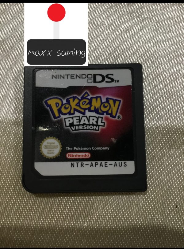 Pokemon Pearl Nintendo DS Cartridge Maxx Gaming