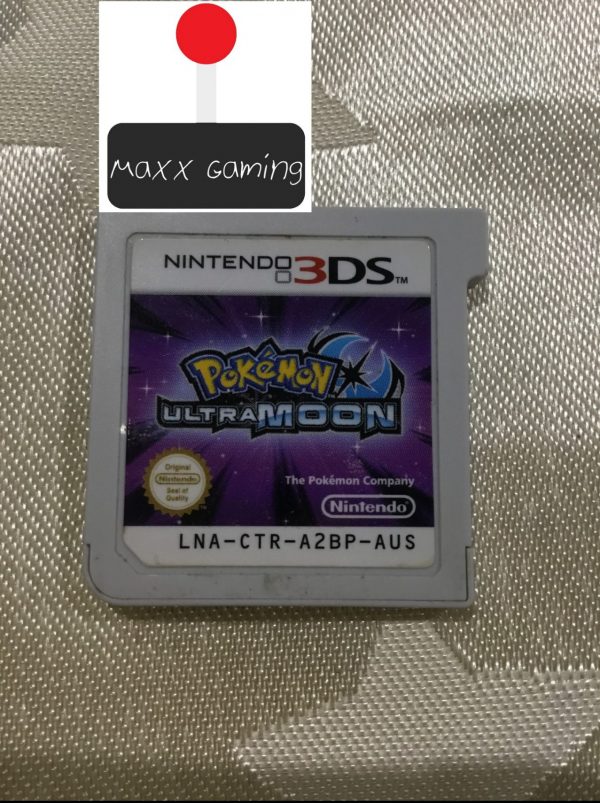 Pokemon Ultra Moon Nintendo 3DS Cartridge Maxx Gaming
