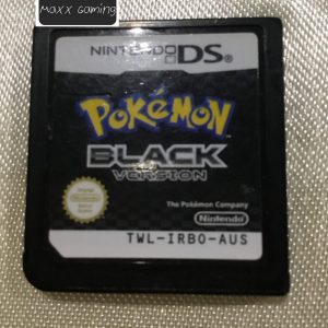Pokemon Black Nintendo Ds Cartridge Maxx Gaming