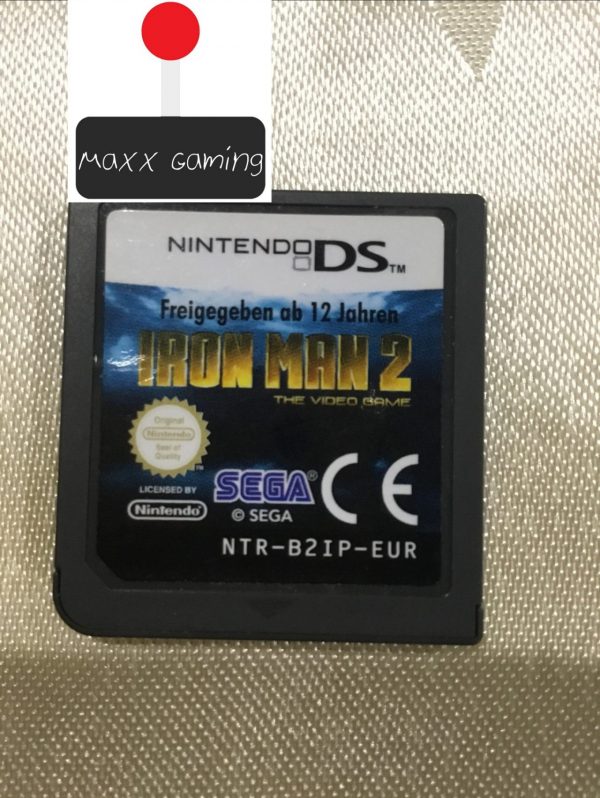 Iron Man 2 Nintendo Ds Cartridge Maxx Gaming