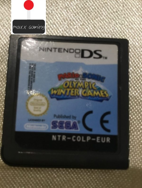 Mario and sonic at the Olympic winter games Nintendo Ds Cartridge Maxx Gaming