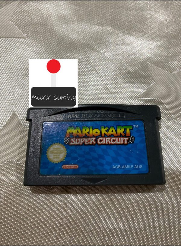 Mario Kart Super Circuit Nintendo Gameboy Advance Cartridge Maxx Gaming