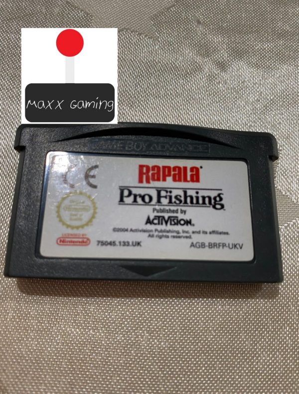 Rapala Pro Fishing Nintendo Gameboy Advance Cartridge Maxx Gaming