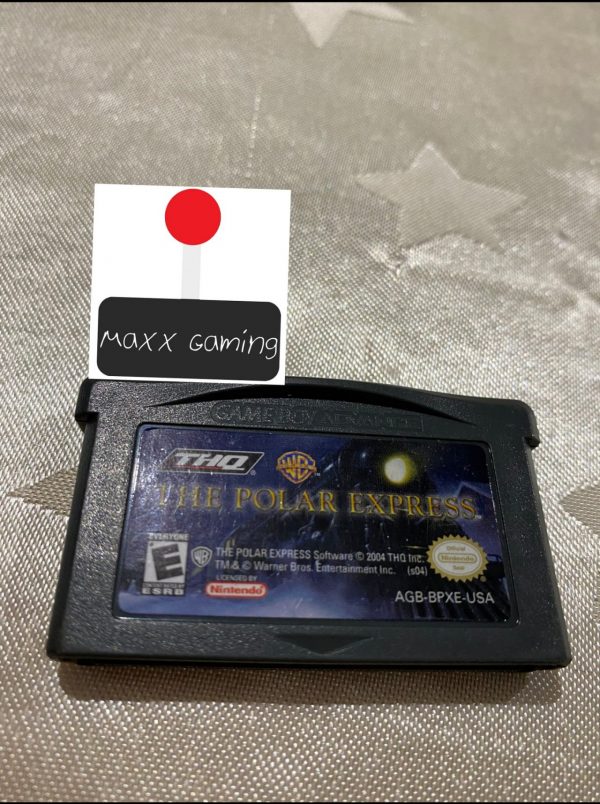 The Polar Express Nintendo Gameboy Advance Cartridge Maxx Gaming