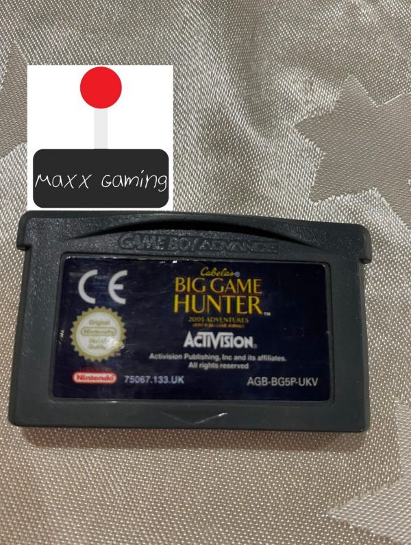 Cabela's Big Game Hunter Nintendo Game Boy Advance Maxx Gaming