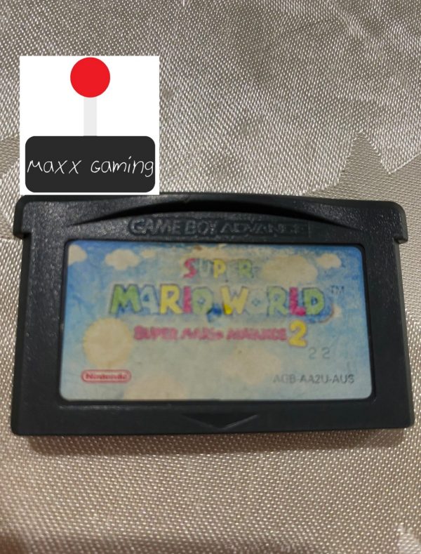 Super Mario World Super Mario Advance 2 Nintendo Gameboy Advance Cartridge Maxx Gaming