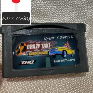 Crazy Taxi Catch a ride Nintendo Gameboy Advance Cartridge Japenese Maxx Gaming