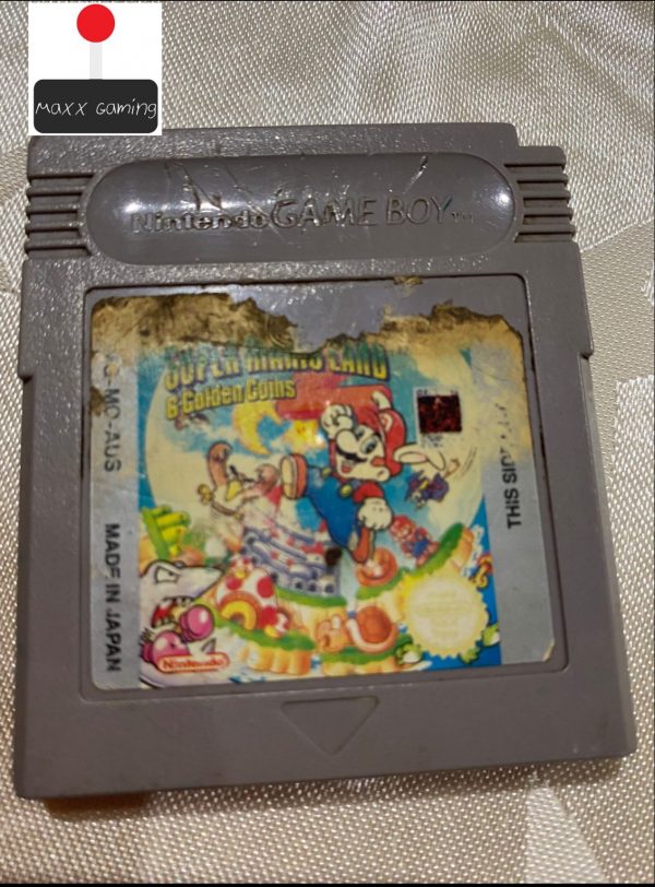 Super Mario Land 2 6 golden coins cartridge Nintendo Gameboy Maxx Gaming