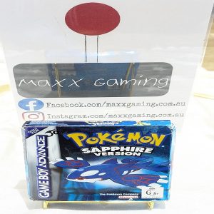 Pokemon Sapphire Nintendo Gameboy Advance Boxed Game