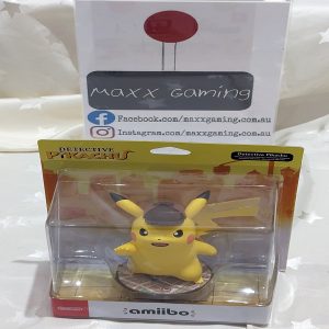 Detective Pikachu Amiibo Nintendo Brand New Unopened