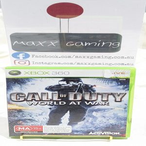 Call of Duty World At War Xbox 360